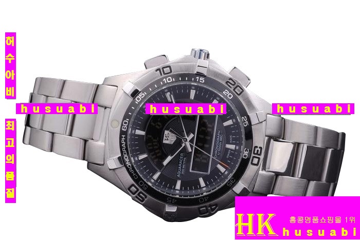 �±�ȣ�̾� ���ڽð� Tag Heuer Aquaracer stainless steel Automatic MOVEMENT 50x45mm Men tag146