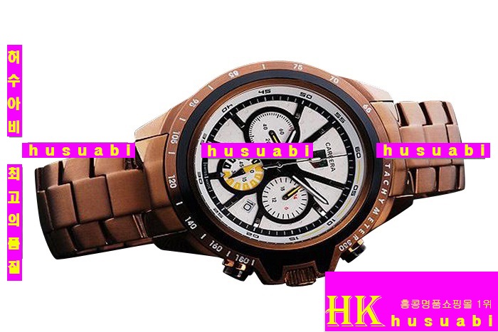 �±�ȣ�̾� ���ڽð� Tag Heuer Carrera Brushed Stainless steel Case Bezel Japanese Quartz MOVEMENT 44mm Men tag70