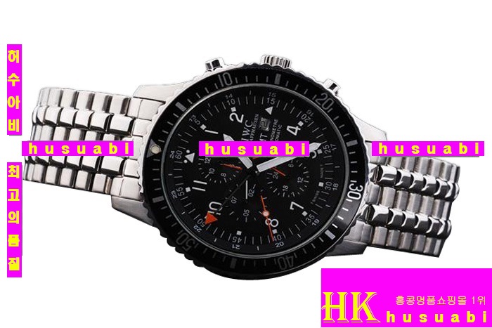 ���̴������� �Ż�ð� IWC ��ǰ���ڽð� �Ż�ð� Replica IWC Schaffhausen Automatic Black Men