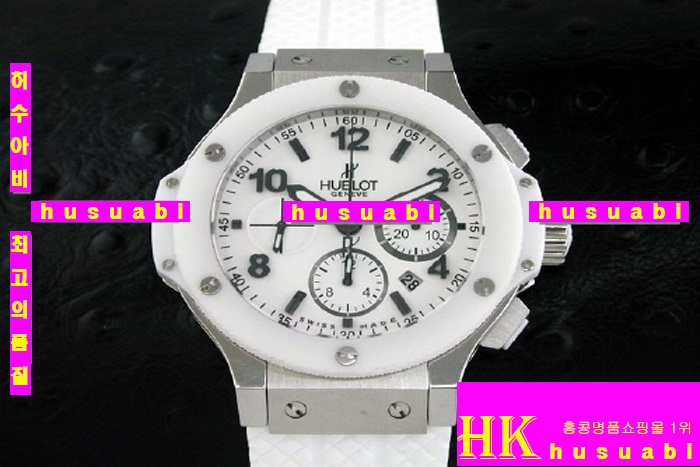 HUBLOT - �ð� BIG BANG CHRONOGRAPH WHITE CERAMIC