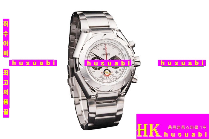 ��� �ð� Ferrari ��ǰ�����α�ð� Replica Ferrari Men White Dail Stainless Steel Watchband Japanese Quartz Movement . YC001-25