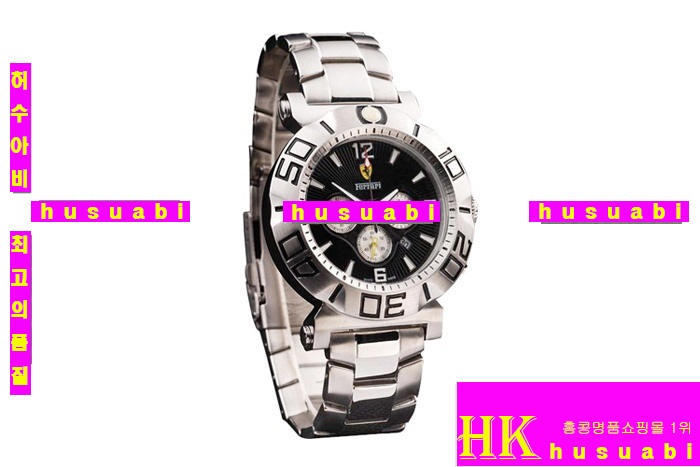 ��� �����ð� Replica Ferrari Men Black Dail Japanese Quartz Movement.YC001-6