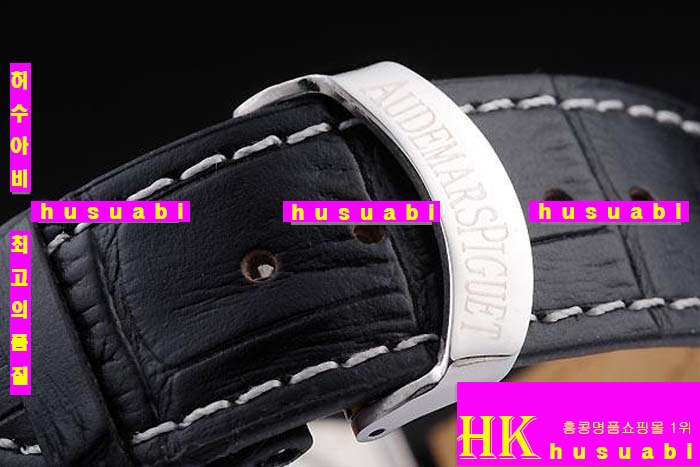 ������ �ð� Replica Audemars Piguet Royal Oak Men Black Diamond Japanese Quartz Movement.928-113