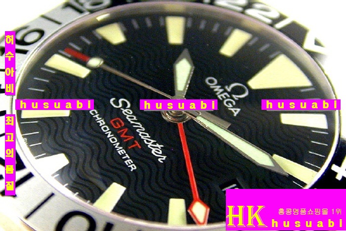 ���ް� �ð� ���ް� �������� �÷��ֿ��� SEAMASTER 300M GMT BLACK DIAL
