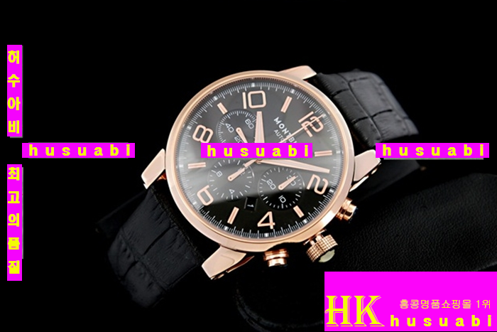 �������ð�- ������ Ÿ�ӿ�Ŀ �ð� TIMEWALKER CHRONOGRAPH ROSEGOLD BLACK DIAL 7564-72