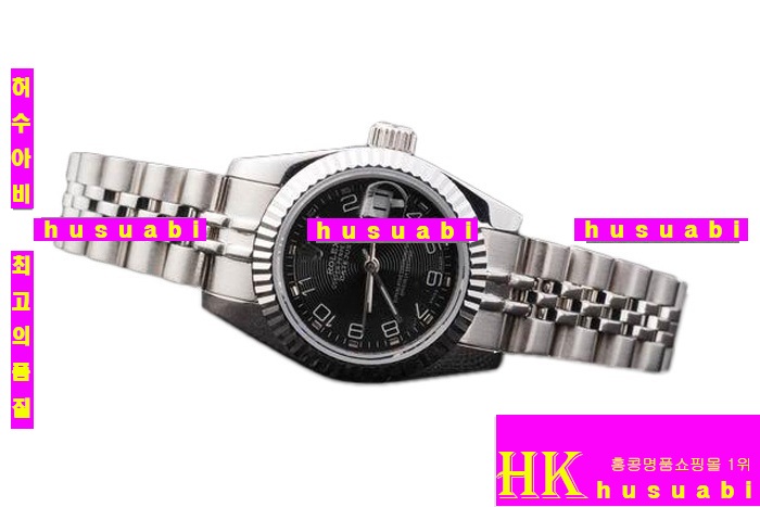 �η��� ���ڸ�ǰ�ð� Replica Rolex Datejust Automatic Movement Black Dial Women-A1330