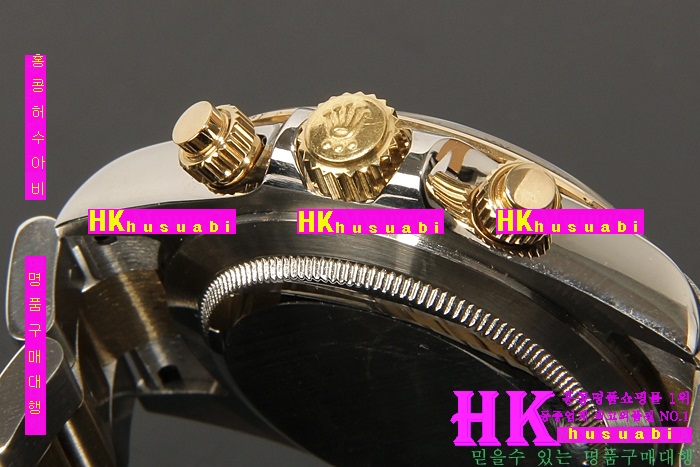 �η��� �ð� 116523 DAYTONA TWO-TONE 14K BLACK DIAL