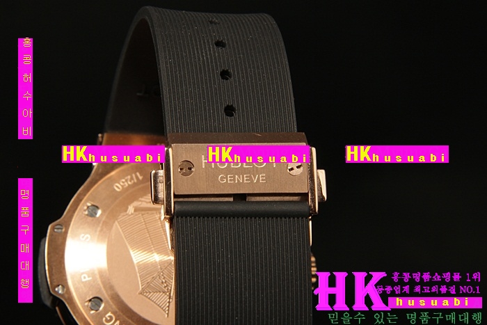 �嵿�� �ð� ������ �ð� Hublot Big Bang Black  Rose gold man 11426
