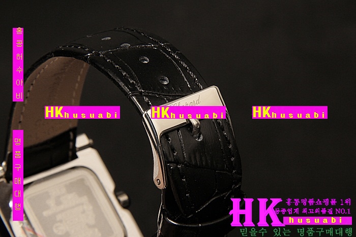 ���ĵ� ���ڽð� Replica Chopard Japanese Quartz MOVEMENT Polished Case Square Bezel Black Bracelet Women. sa-19