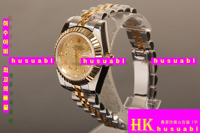 �η��� ���ڸ�ǰ�ð� Replica Rolex Datejust Automatic Movement Women Gold-A1390